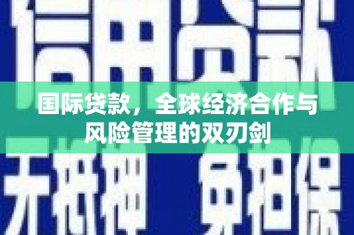 礼县国际贷款，全球经济合作与风险管理的双刃剑
