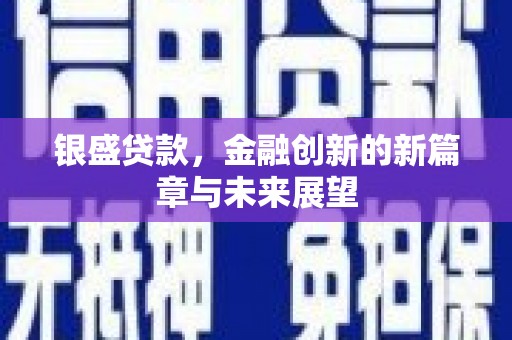 礼县银盛贷款，金融创新的新篇章与未来展望