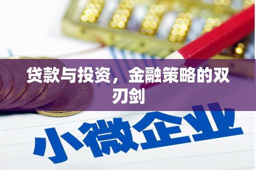 礼县贷款与投资，金融策略的双刃剑