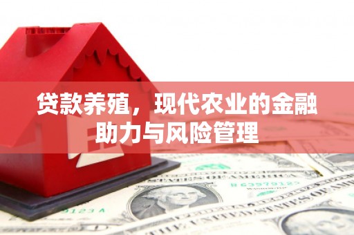 礼县贷款养殖，现代农业的金融助力与风险管理