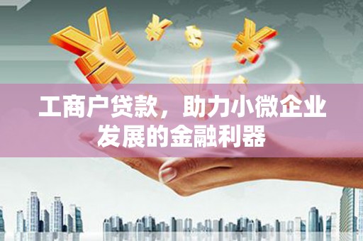 礼县工商户贷款，助力小微企业发展的金融利器
