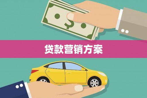 礼县贷款营销方案