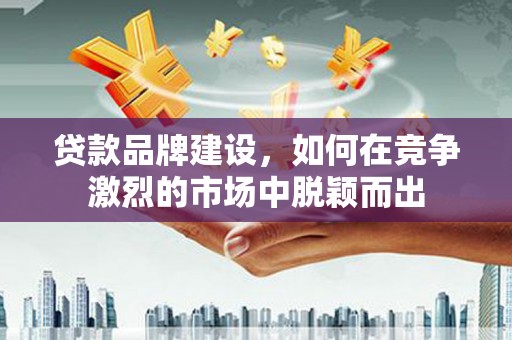 礼县贷款品牌建设，如何在竞争激烈的市场中脱颖而出