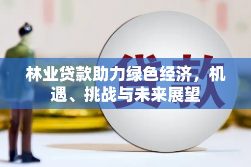 礼县林业贷款助力绿色经济，机遇、挑战与未来展望