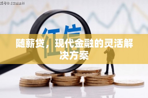 礼县随薪贷，现代金融的灵活解决方案