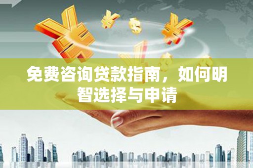 礼县免费咨询贷款指南，如何明智选择与申请