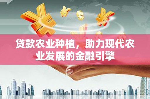 礼县贷款农业种植，助力现代农业发展的金融引擎
