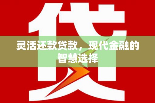 礼县灵活还款贷款，现代金融的智慧选择