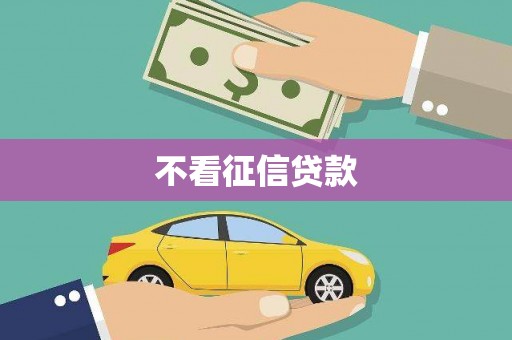 礼县不看征信贷款