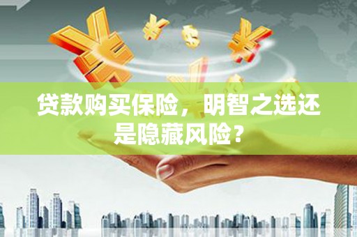 礼县贷款购买保险，明智之选还是隐藏风险？