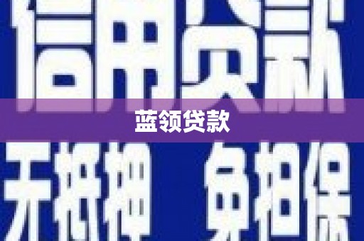 礼县蓝领贷款