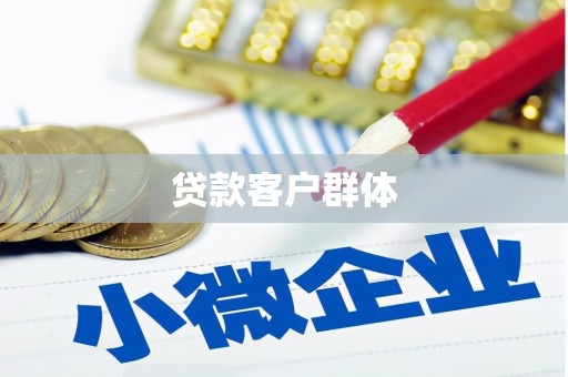 礼县贷款客户群体