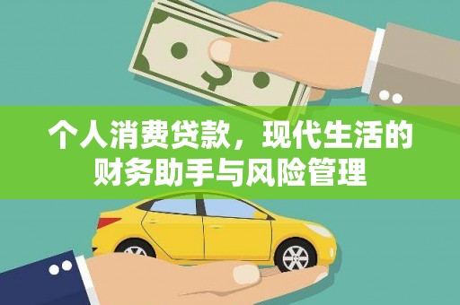 礼县个人消费贷款，现代生活的财务助手与风险管理