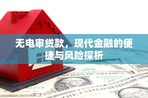 礼县无电审贷款，现代金融的便捷与风险探析
