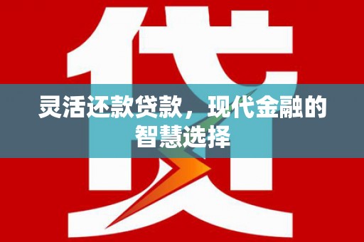 礼县灵活还款贷款，现代金融的智慧选择