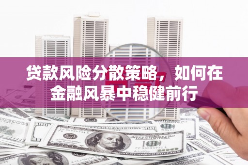 礼县贷款风险分散策略，如何在金融风暴中稳健前行