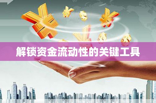 礼县解锁资金流动性的关键工具