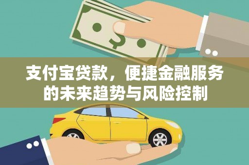 礼县支付宝贷款，便捷金融服务的未来趋势与风险控制
