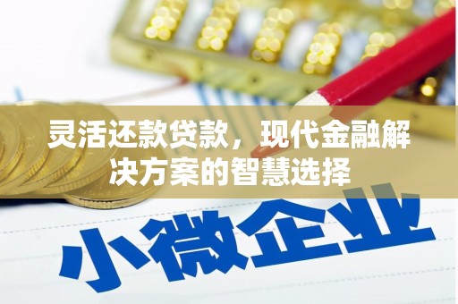 礼县灵活还款贷款，现代金融解决方案的智慧选择