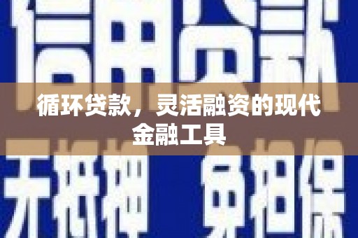 礼县循环贷款，灵活融资的现代金融工具