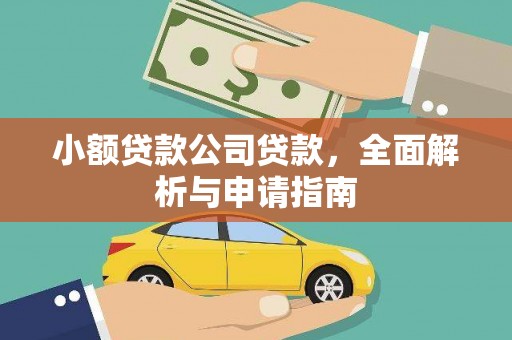 礼县小额贷款公司贷款，全面解析与申请指南