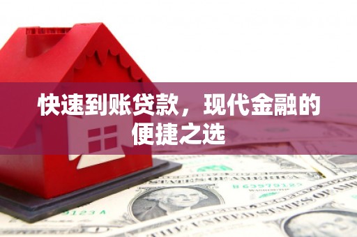 礼县快速到账贷款，现代金融的便捷之选