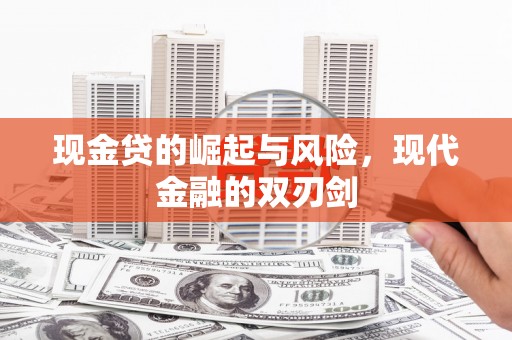 礼县现金贷的崛起与风险，现代金融的双刃剑