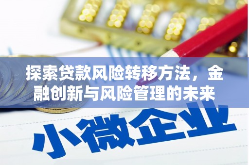 礼县探索贷款风险转移方法，金融创新与风险管理的未来