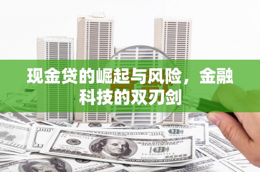 礼县现金贷的崛起与风险，金融科技的双刃剑