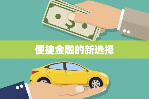 礼县便捷金融的新选择