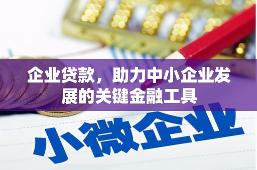 礼县企业贷款，助力中小企业发展的关键金融工具