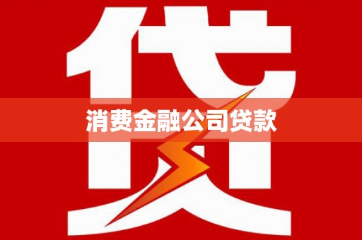 礼县消费金融公司贷款