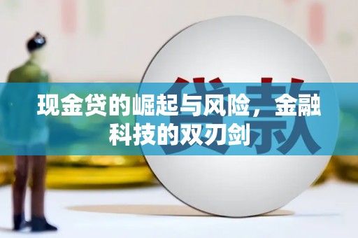 礼县现金贷的崛起与风险，金融科技的双刃剑