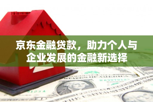 礼县京东金融贷款，助力个人与企业发展的金融新选择