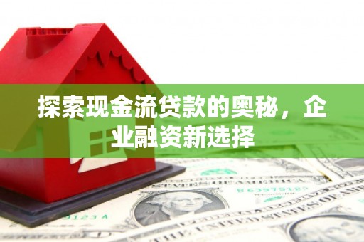 礼县探索现金流贷款的奥秘，企业融资新选择