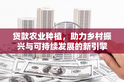 礼县贷款农业种植，助力乡村振兴与可持续发展的新引擎
