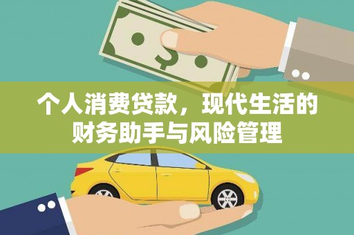 礼县个人消费贷款，现代生活的财务助手与风险管理