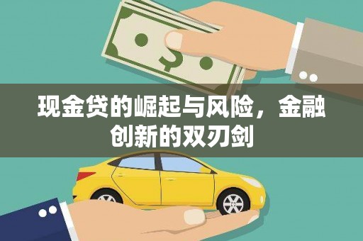 礼县现金贷的崛起与风险，金融创新的双刃剑