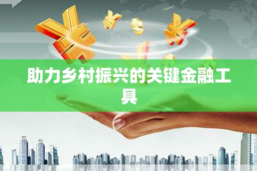 礼县助力乡村振兴的关键金融工具