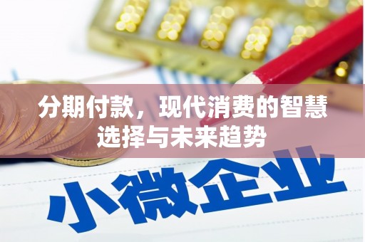 礼县分期付款，现代消费的智慧选择与未来趋势