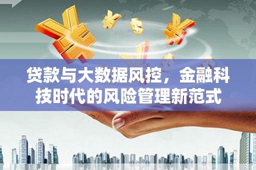礼县贷款与大数据风控，金融科技时代的风险管理新范式