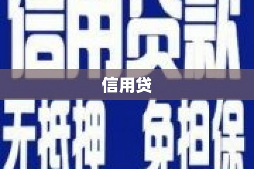 礼县信用贷