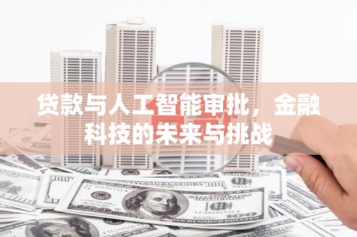 礼县贷款与人工智能审批，金融科技的未来与挑战