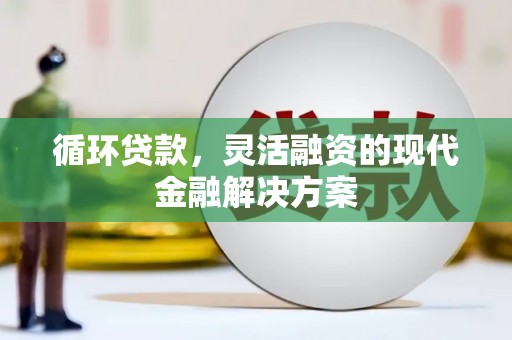 礼县循环贷款，灵活融资的现代金融解决方案