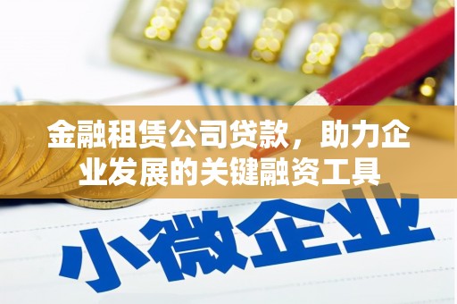 礼县金融租赁公司贷款，助力企业发展的关键融资工具