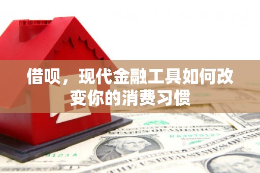 礼县借呗，现代金融工具如何改变你的消费习惯