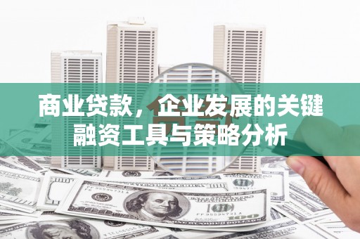 礼县商业贷款，企业发展的关键融资工具与策略分析
