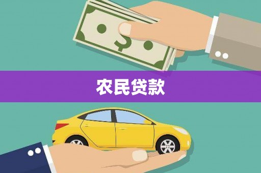 礼县农民贷款