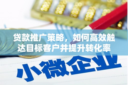 礼县贷款推广策略，如何高效触达目标客户并提升转化率