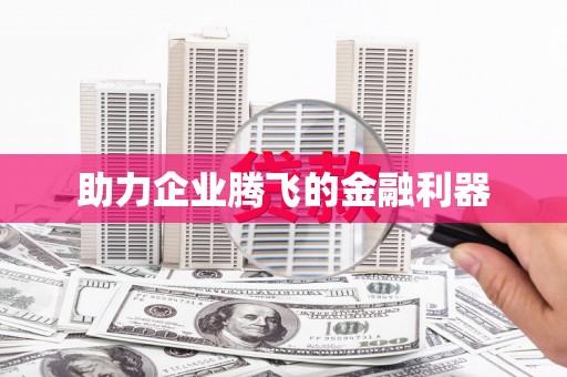 礼县助力企业腾飞的金融利器